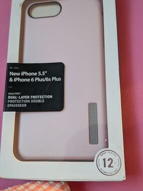 Incipio DualPro Pink & Rose Gold iPhone 6 Plus / 6s Plus Case